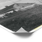 Wasgoed op  kleding poster (Hoek)