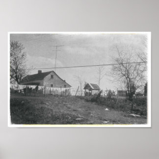 Wasgoed op kleding poster