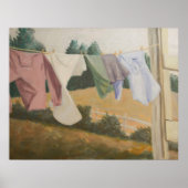 wasgoed poster (Voorkant)