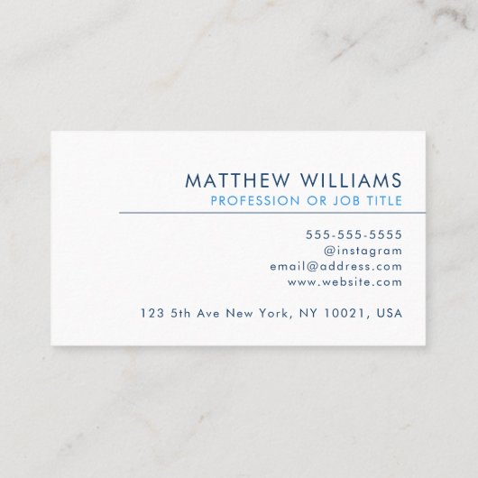 Wasgoed - Professionele QR-code - Logo Moderne Visitekaartje (Achterkant)