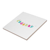 wasgoed tegeltje (Zijkant)