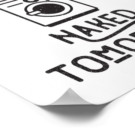 Wasgoed vandaag poster (Hoek)