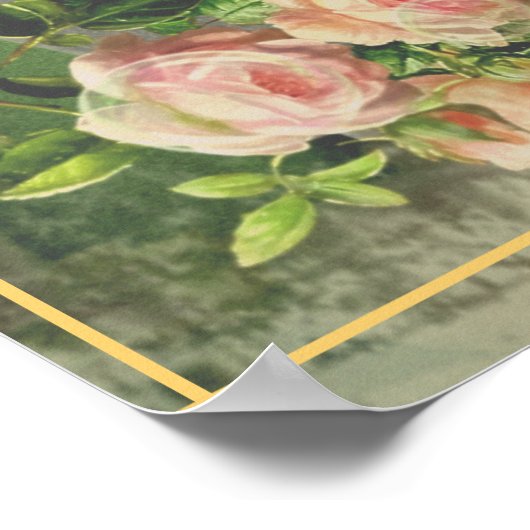 Wasgoed voor wasgoed poster (Hoek)