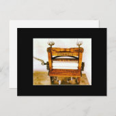  wasgoed Wringer Antiek Wringer Po Briefkaart (Voorkant / Achterkant)