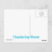 wasgolven Kunst Briefkaart (Achterkant)