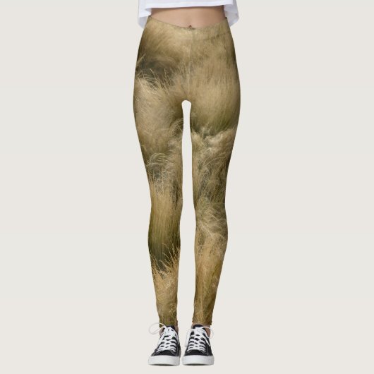 Wasgrassen Leggings (Voorkant)