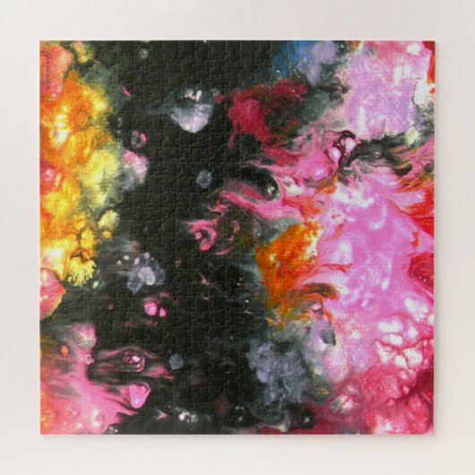 "Wash #3", abstract, psychedelic Legpuzzel (Horizontaal)