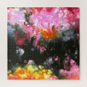 "Wash #3", abstract, psychedelic Legpuzzel (Verticaal)