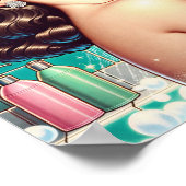 Wash away your worries! poster (Hoek)