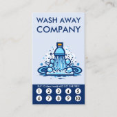 Wash Loyalty Punch Card (Voorkant)