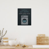 Wash Me Chalkboard Art 16x20 Poster (Keuken)