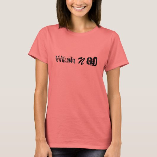 Wash N Go T-shirt (Voorkant)