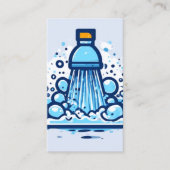 WASH with QR code Visitekaartje (Voorkant)