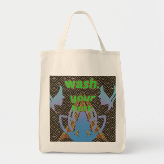 Wash Your Butt Tote Bag (Voorkant)
