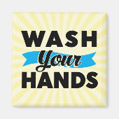 Wash Your Hands Magneet (Voorkant)