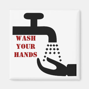Wash Your Hands Magneet