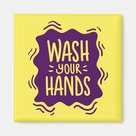 Wash Your Hands Magneet (Voorkant)