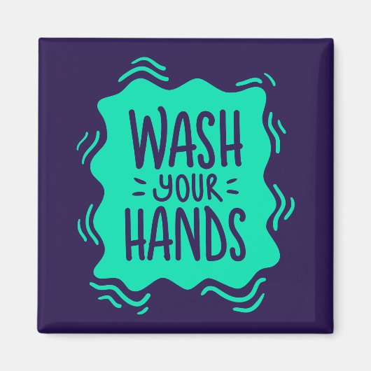 Wash Your Hands Magneet (Voorkant)