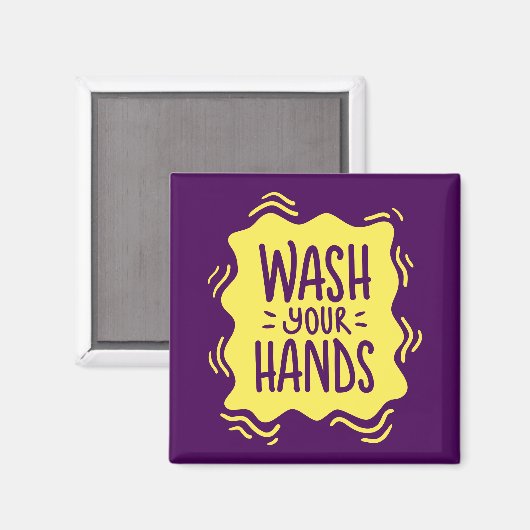 Wash Your Hands Magneet (Voorkant / Achterkant)