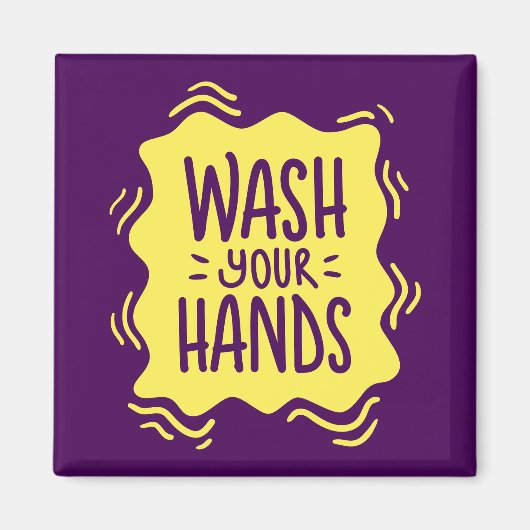 Wash Your Hands Magneet (Voorkant)
