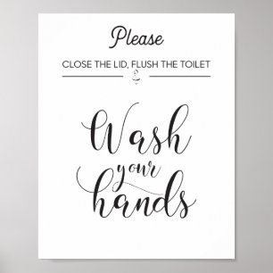 Wash Your Hands Poster