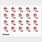 Wash Your Hands Ronde Sticker (Vel)