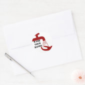 Wash Your Hands Ronde Sticker (Envelop)