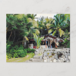 Washaway cafe, Niue Briefkaart