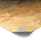 Washboard en wasteil waterverfposter poster (Hoek)