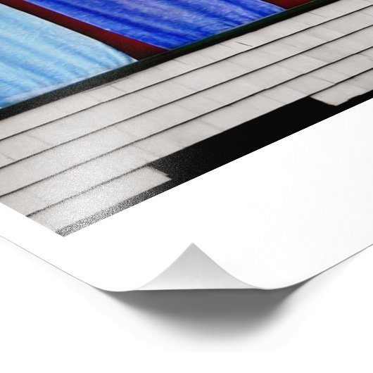 Washday Stark New Hampshire Foto Afdruk (Hoek)