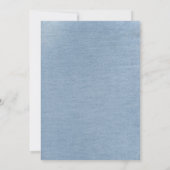 Washed Indigo Scene Doodle Vrijgezellenfeest Kaart (Achterkant)