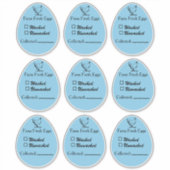 Washed or Unwashed Egg Sticker Collected Date (Voorkant)