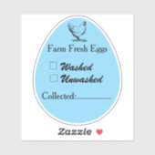 Washed or Unwashed Egg Sticker Collected Date (Vel)