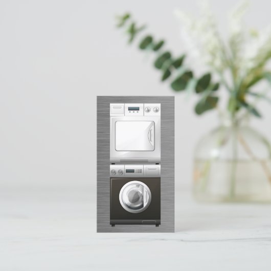 Washer and Dryer | Repair Tools Visitekaartje (Staand voorkant)