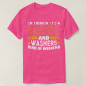 Washer Pitchin Washers game Meer formaten en kleur T-shirt (Design voorkant)