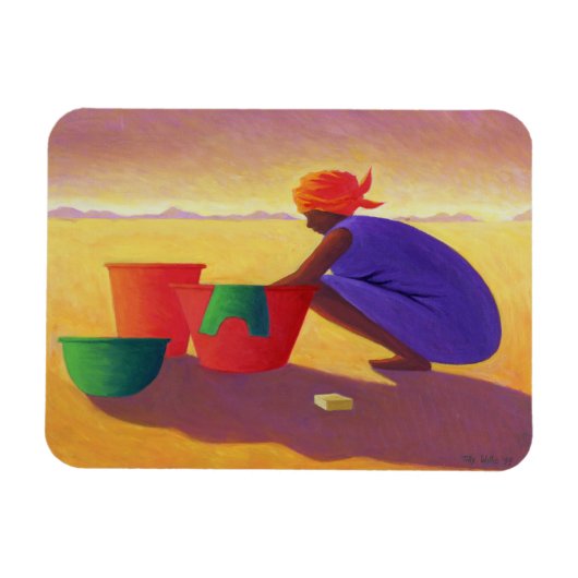 Washer Woman 1999 Magneet (Horizontaal)