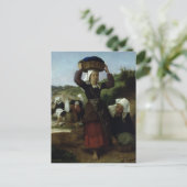 Washervrouwen van Fouesnant door Bouguereau Briefkaart (Staand voorkant)