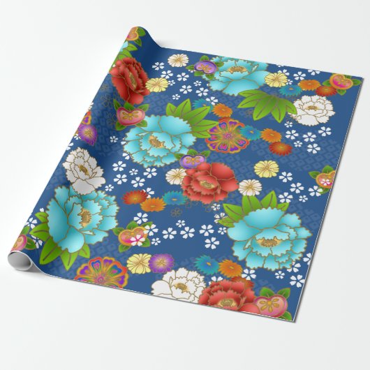 washi gestileerd japans gepatterd papier (Uitgerold)