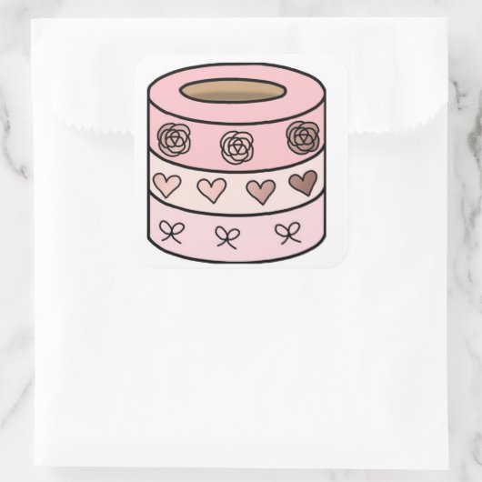 Washi Tape Stack Planner Stickers (Tas)