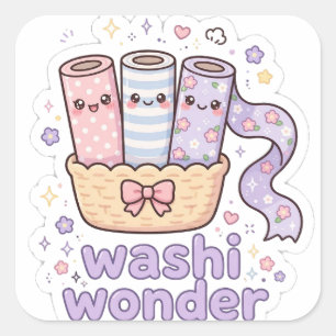 Washi Wonder Kawaii Tape Rollen Sticker