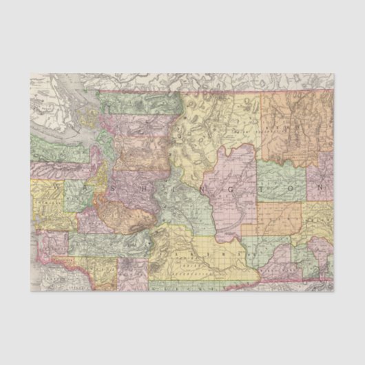 Washington 3 tissuepapier (Voorkant)