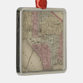 Washington 4 metalen ornament (Rechts)