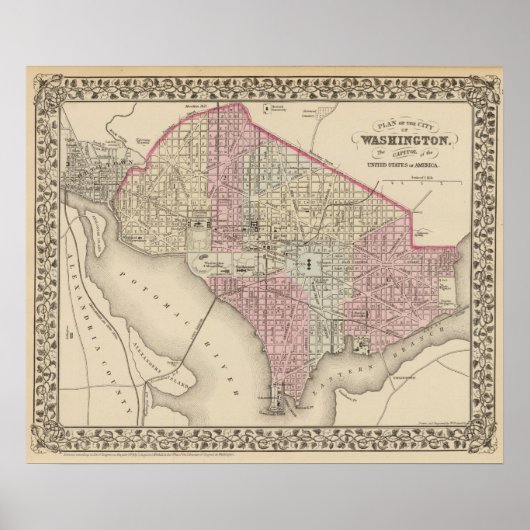 Washington 4 poster (Voorkant)