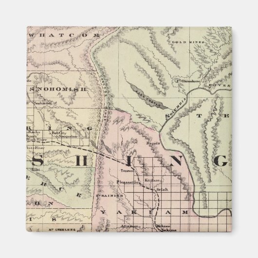 Washington 5 magneet (Voorkant)