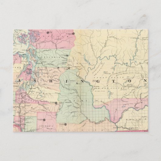 Washington 6 briefkaart (Voorkant)