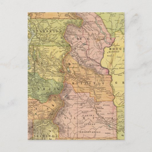 Washington 7 briefkaart (Voorkant)