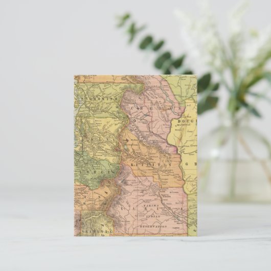 Washington 7 briefkaart (Staand voorkant)