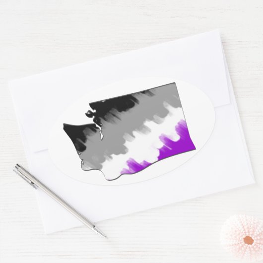 Washington Ace Pride Sticker (Envelop)