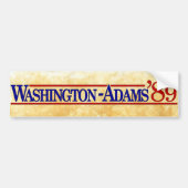 Washington - Adams 2004 Style Bumpersticker (Voorkant)