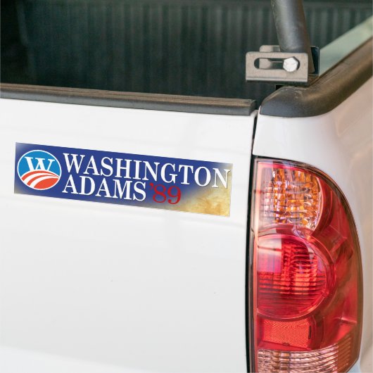 Washington - Adams 2008 Style Bumpersticker (Op Truck)